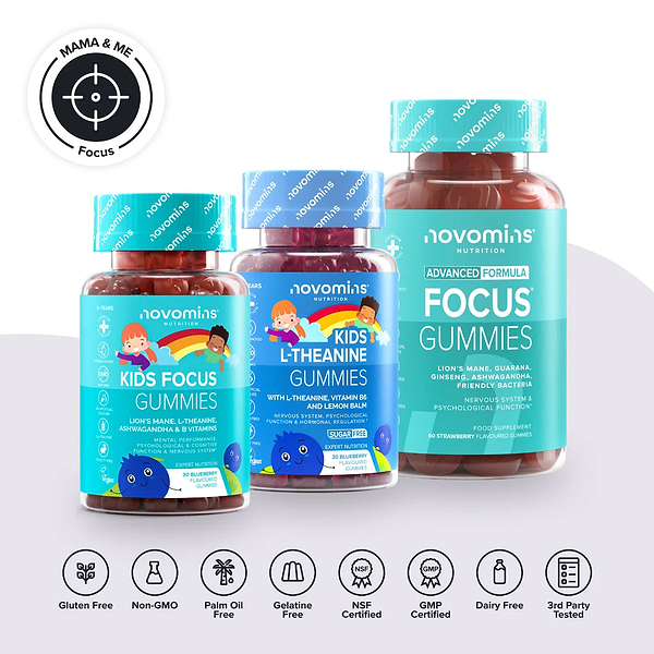 Novomins Mama & Me Focus Bundle