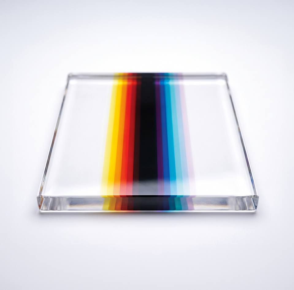 Multilayer acetate in Felipe Pantone colours