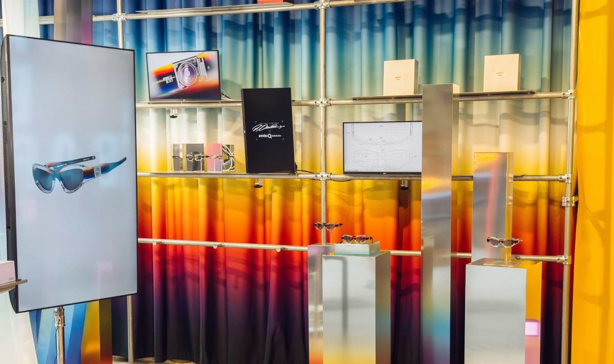 Etnia Barcelona x Felipe Pantone installation at the pop-up store