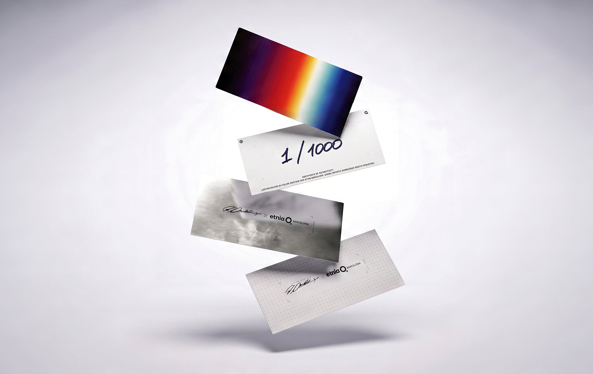 Felipe Pantone x Etnia Barcelona premium packaging