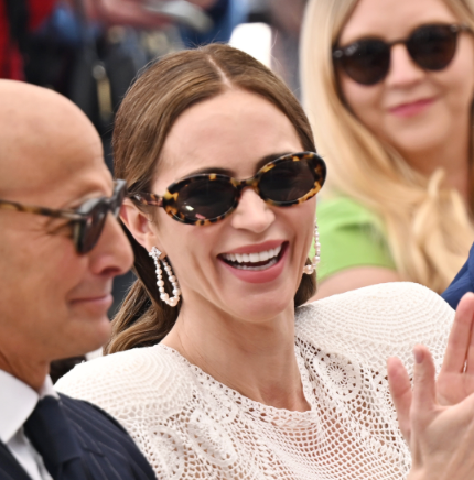 Emily Blunt in Etnia Barcelona At The Hollywood Walk Of Fame!