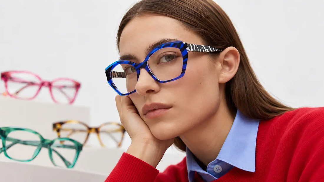 Colorful Eyeglass Frames for Women Who Dress Boldly