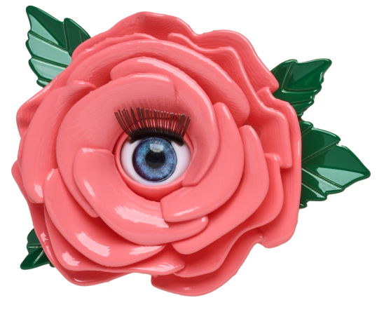 Open eye flower