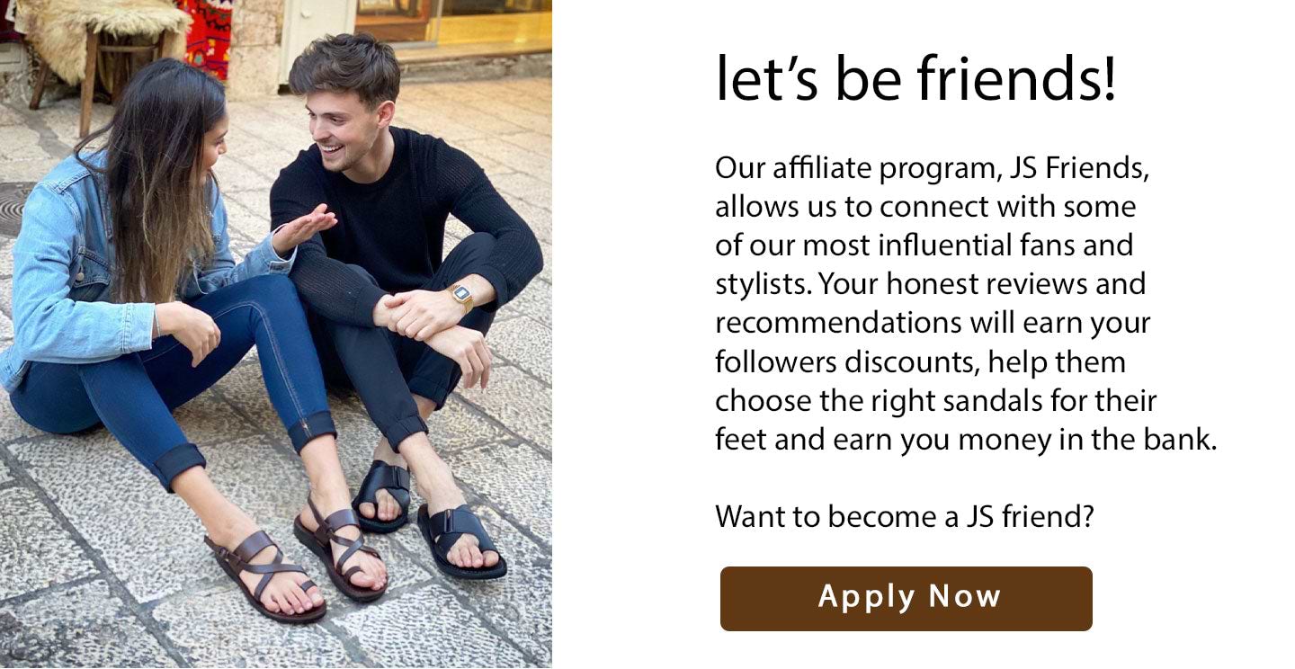 jerusalem sandals friends program