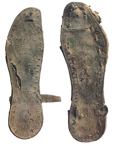 Ancient Biblical Jesus sandals