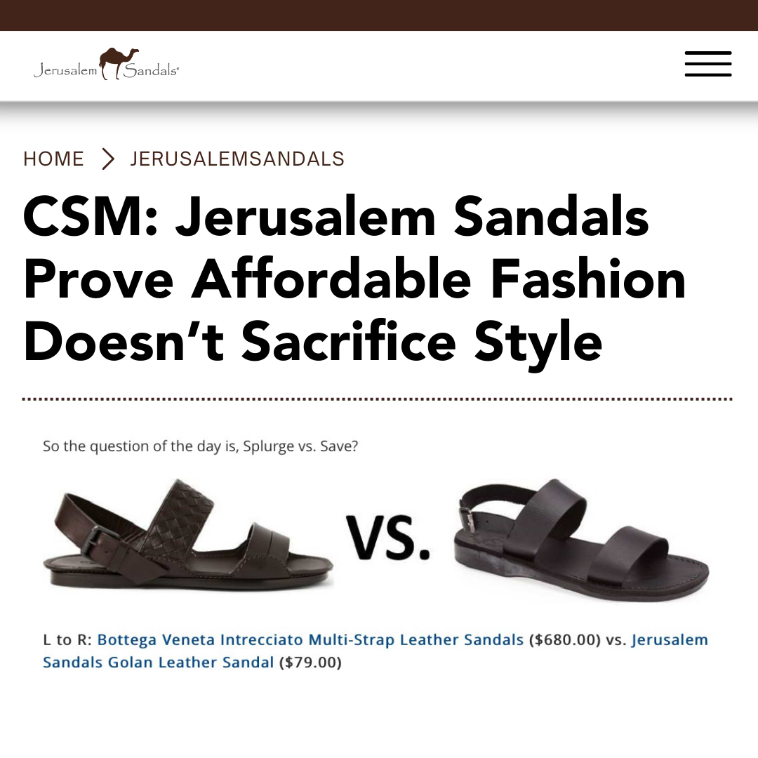 5 Reasons Why Fashionistas Are Trading $800 Designer Slides for These $80 Leather Sandals