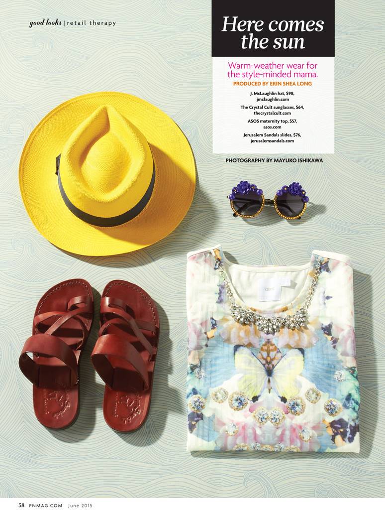 PN Magazine feature Jerusalem sandals