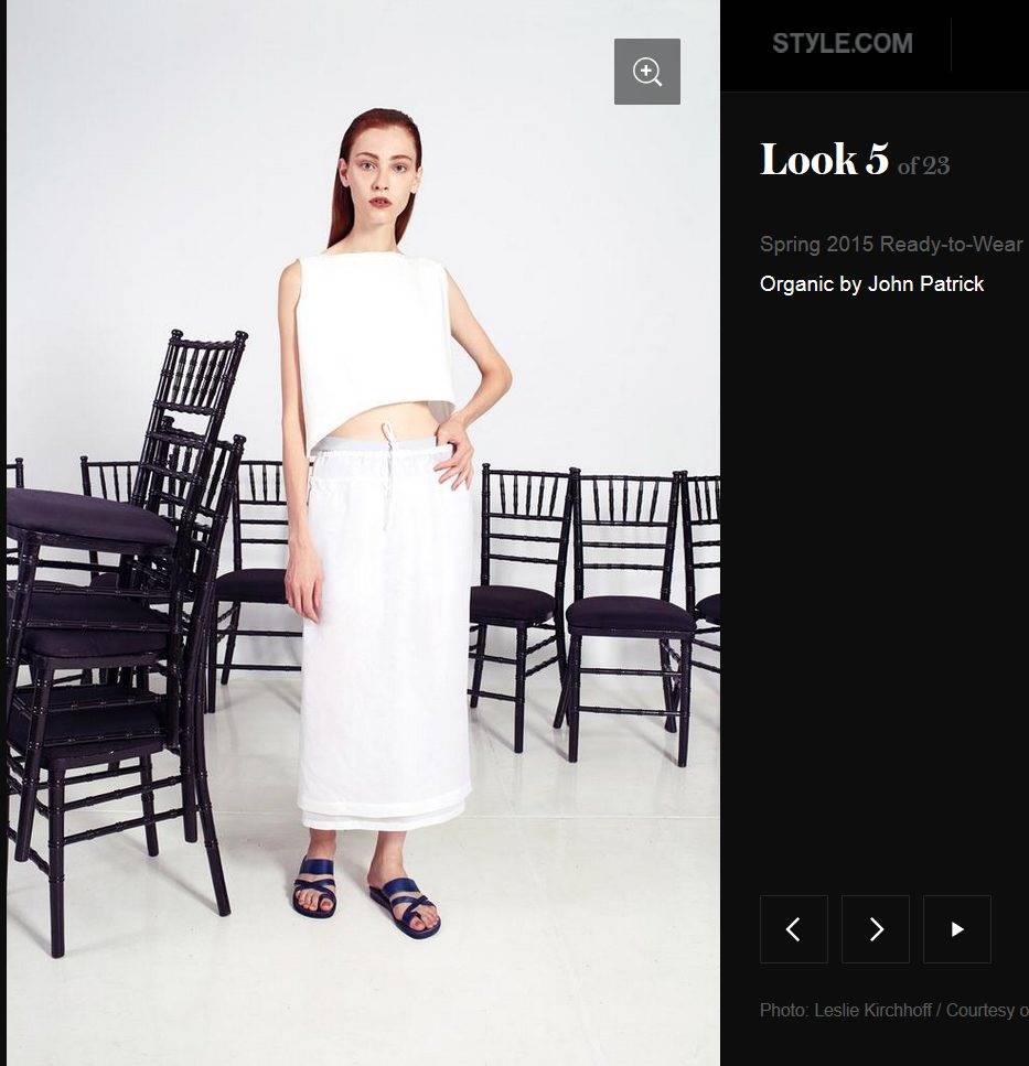 Style.com feature Jerusalem sandals