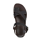 Tovah - Molded Crossover Strap Sandal | Brown