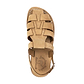 Michael Yellow Nubuck Leather Sandals - Top View
