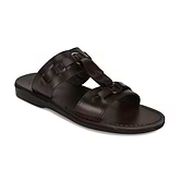 The Wayfarer - Bold Leather Ring Sandal | Brown