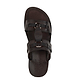 The Wayfarer - Bold Leather Ring Sandal | Brown