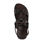 Lyra - Riveted Comfort Leather Sandal | Brown