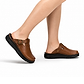 Sawyer - Leather Clog-Toe Sandal | Brown