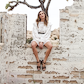 Asa - Leather Crossover Sandal | Brown