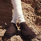 Sawyer - Leather Clog-Toe Sandal | Brown Nubuck