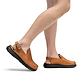 Anchor - Back-Strap Leather Clog | Honey