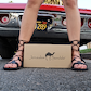 Rebecca - Leather Gladiator Lace Up Sandal | Brown