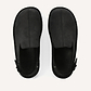 Anchor - Back-Strap Leather Clog | Black Nubuck