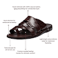 Aron - Leather Lightweight Sandal | Brown