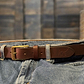 The Jericho Belt - Classic Brown Leather Belt | Bronze