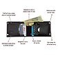 The Unicus Wallet - Handcrafted Seamless Leather Wallet | Black