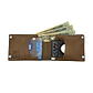 The Unicus Wallet - Handcrafted Seamless Leather Wallet | Brown
