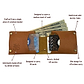 The Unicus Wallet - Handcrafted Seamless Leather Wallet | Tan