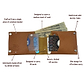 The Unicus Wallet - Handcrafted Seamless Leather Wallet | Tan