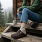 Sawyer - Leather Clog-Toe Sandal | Brown Nubuck