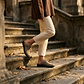 Sawyer - Leather Clog-Toe Sandal | Olive Nubuck