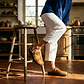 Sawyer - Leather Clog-Toe Sandal | Tan Nubuck