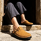Sawyer - Leather Clog-Toe Sandal | Tan Nubuck