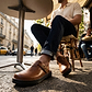 Sawyer - Leather Clog-Toe Sandal | Brown