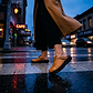 Sawyer - Leather Clog-Toe Sandal | Honey