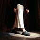 Sawyer - Leather Clog-Toe Sandal | Black Nubuck