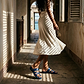 The Good Shepherd - Leather Toe Loop Sandal | Blue