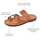 The Good Shepherd - Leather Toe Loop Sandal | Honey
