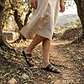 The Good Shepherd - Leather Toe Loop Sandal | Olive