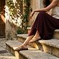The Good Shepherd - Leather Toe Loop Sandal | Yellow Nubuck