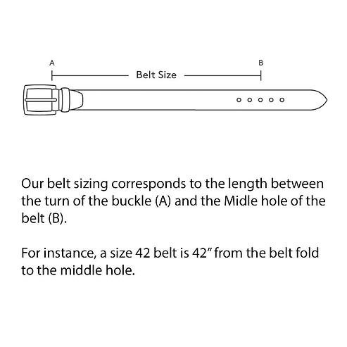 The Jericho Belt - Classic Black Leather Belt | Silver