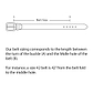 The Jericho Belt - Classic Black Leather Belt | Silver