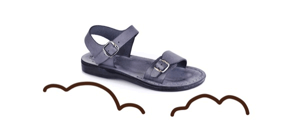 Jerusalem sandals feel like walking on clouds