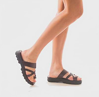 The Good Shepherd Comfort - Molded Leather Sandal | Brown