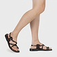 The Good Shepherd Buckle - Leather Toe Loop Sandal | Brown