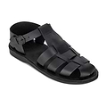 Daniel - Leather Fisherman Sport Sandal | Black