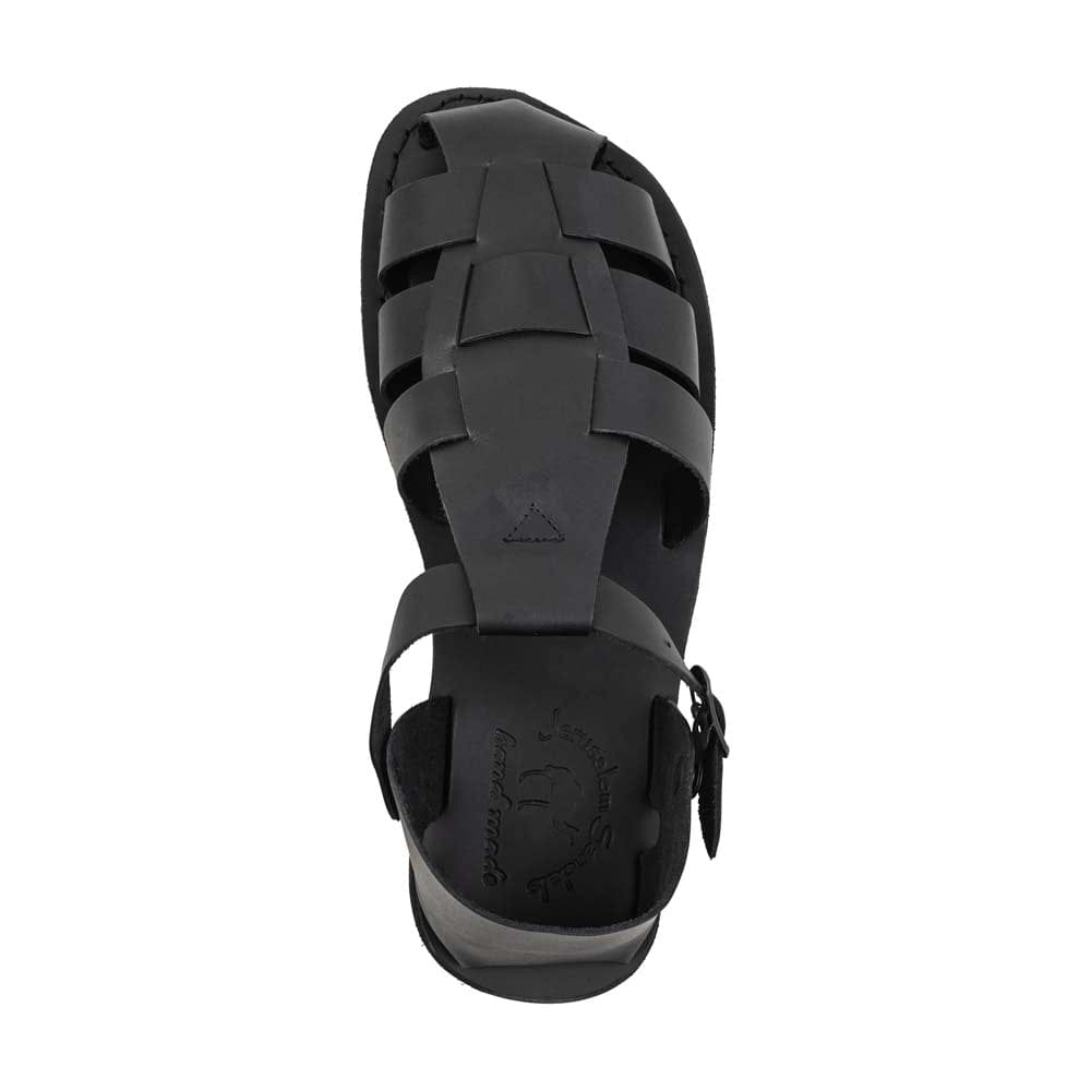 Daniel Black closed toe leather sandal - top view