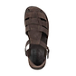 Daniel - Leather Fisherman Sport Sandal | Brown Nubuck - top view