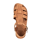 Daniel Camel Brown Nubuck - Leather Fisherman Sport Sandal - top view