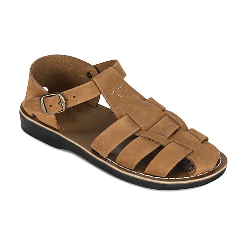 Daniel Tan Nubuck - Leather Fisherman Sport Sandal - front view